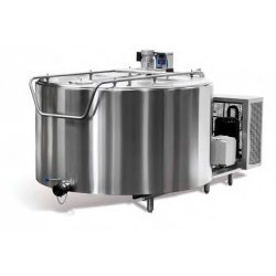 Tanque de leche de enfriamiento con refrigeración por gas Scovali SCTE-R