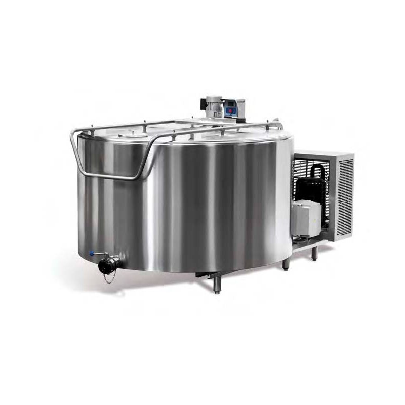Tanque de leche de enfriamiento con refrigeración por gas Scovali SCTE-R