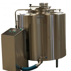 Tanque de enfriamiento de leche con sistema de autolavado Scovali SCTE-R-A
