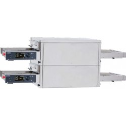 Horno para pizza de cinta estático OEM Tunnel TL108L/2 LCD Digital cinta 80 cm