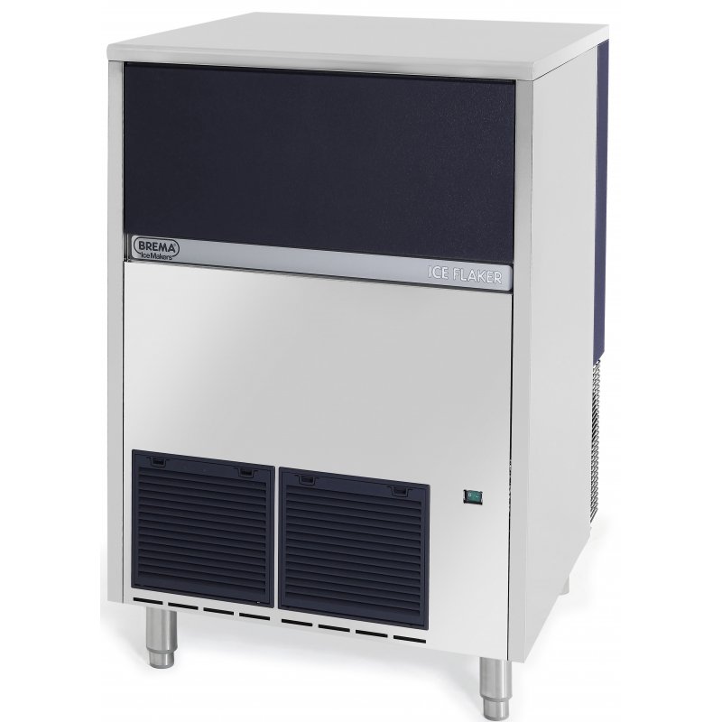 Fabricador de hielo triturado refrigerado por AGUA GB 1555-W|Producción diaria 155 kg