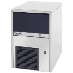 Fabricador de hielo nuggets/pebble ice refrigerado por AIRE TB 551-AIR |Producción diaria 57 kg