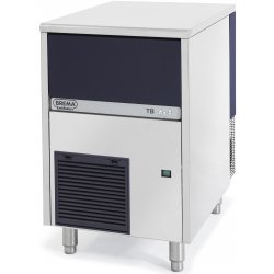 Fabricador de hielo nuggets/pebble ice refrigerado por AIRE TB 1405-AIR |Producción diaria 146kg