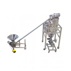 Mezcladora motorizada para polvos alimentarios, químicos o cosméticos 300l