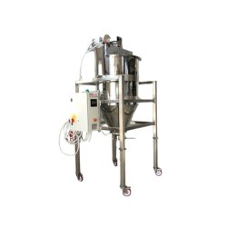 Mezcladora motorizada para polvos alimentarios, químicos o cosméticos con cuba de 500l