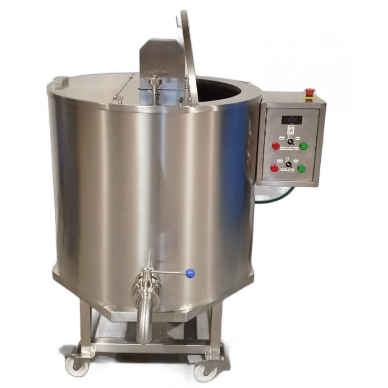 Yogurtera profesional de 200L con rascador de pared Scovali SCPAMS