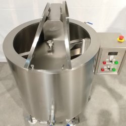 Yogurtera profesional de 200L con rascador de pared Scovali SCPAMS