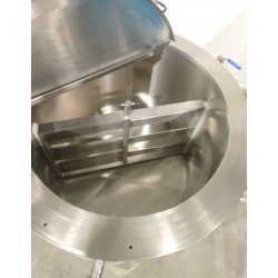 Yogurtera profesional de 200L con rascador de pared Scovali SCPAMS