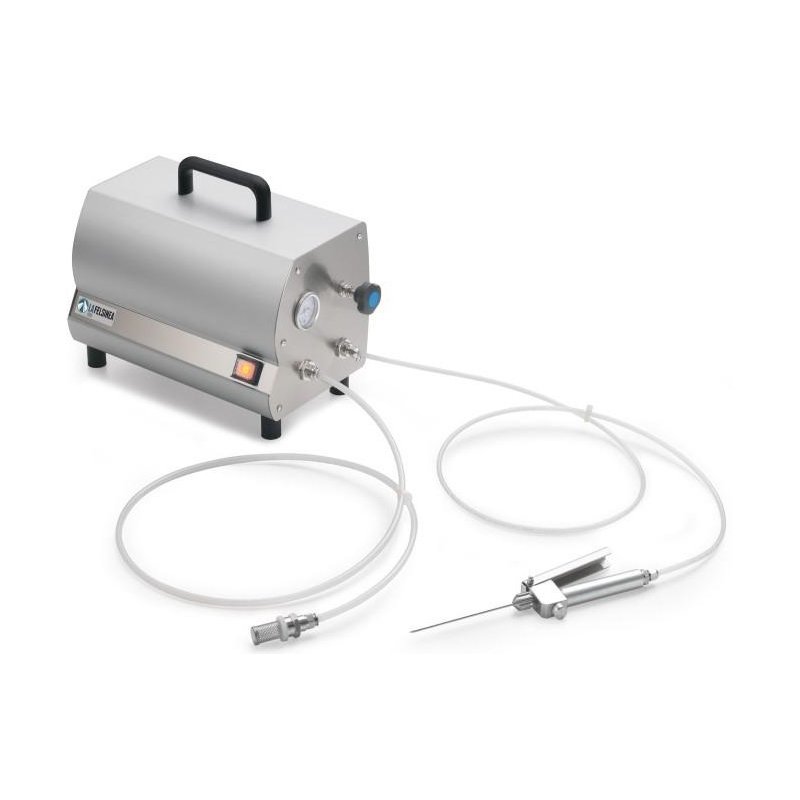 Inyector de salmuera profesional JECTOR 5 con bomba de acero inoxidable y presión regulable Inyector de salmuera profesional JECTOR 5 con bomba de acero inoxidable y presión regulable