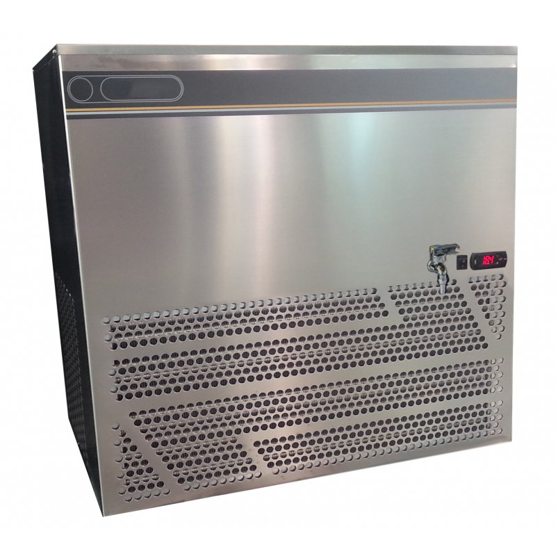Enfriador de agua salada en continuo SCR300/316- Producción de 300lt/h