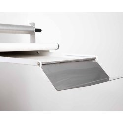 Laminadora de masa extraíble PM500 con cintas de velocidad variable y mesas plegables Laminadora de masa extraíble PM500 con cintas de velocidad variable y mesas plegables