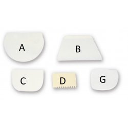 Rasquetas de polipropileno