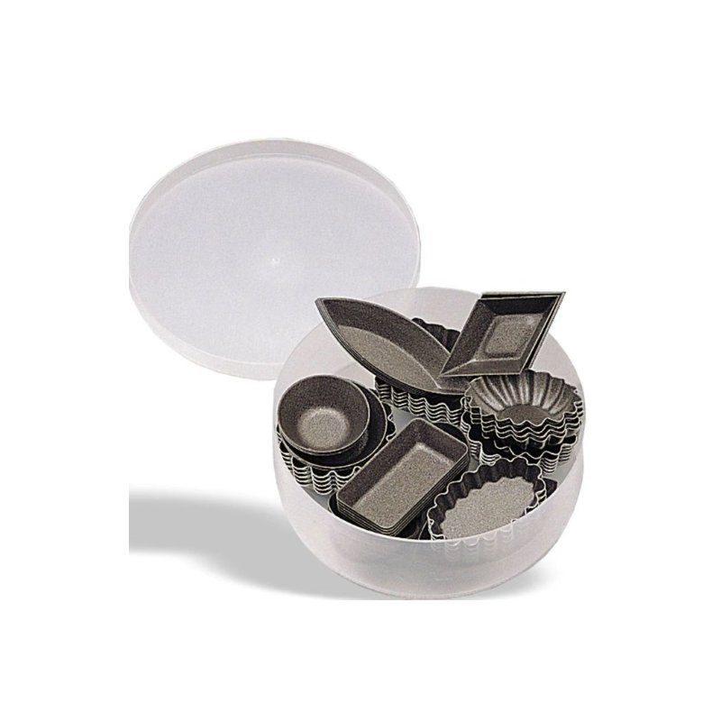 Caja de 60 pequeños moldes "Petits Fours"