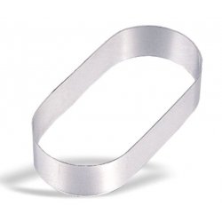 Molde con forma ovalada