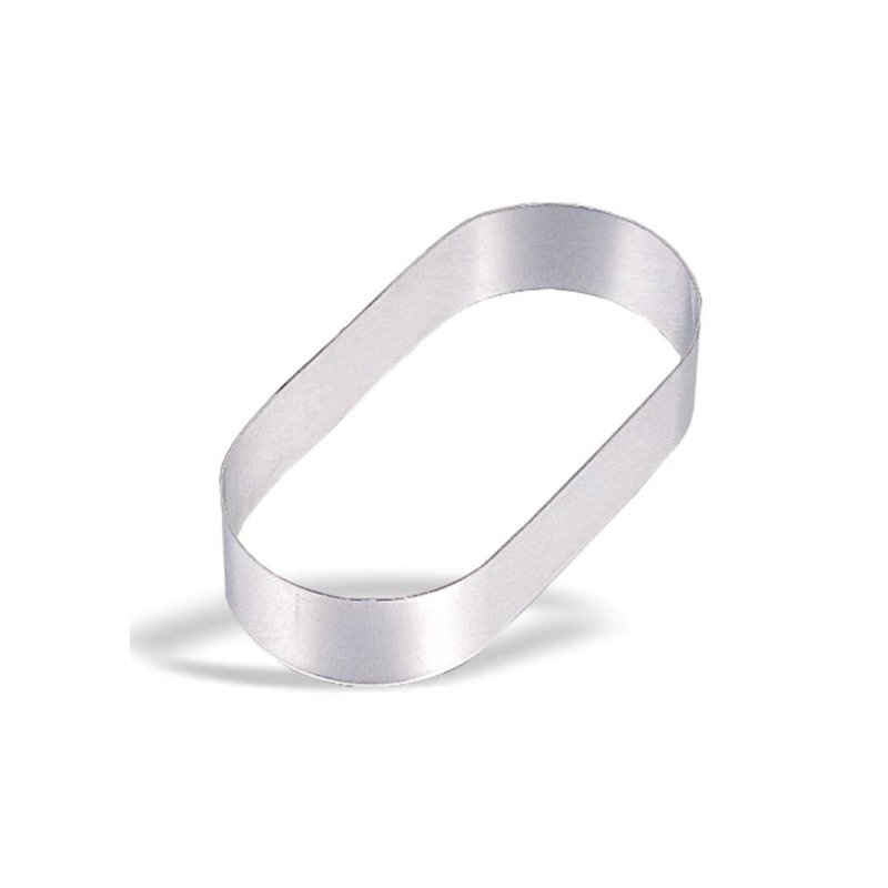 Molde con forma ovalada