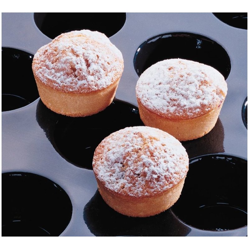 Molde Flexipan en forma de Muffins