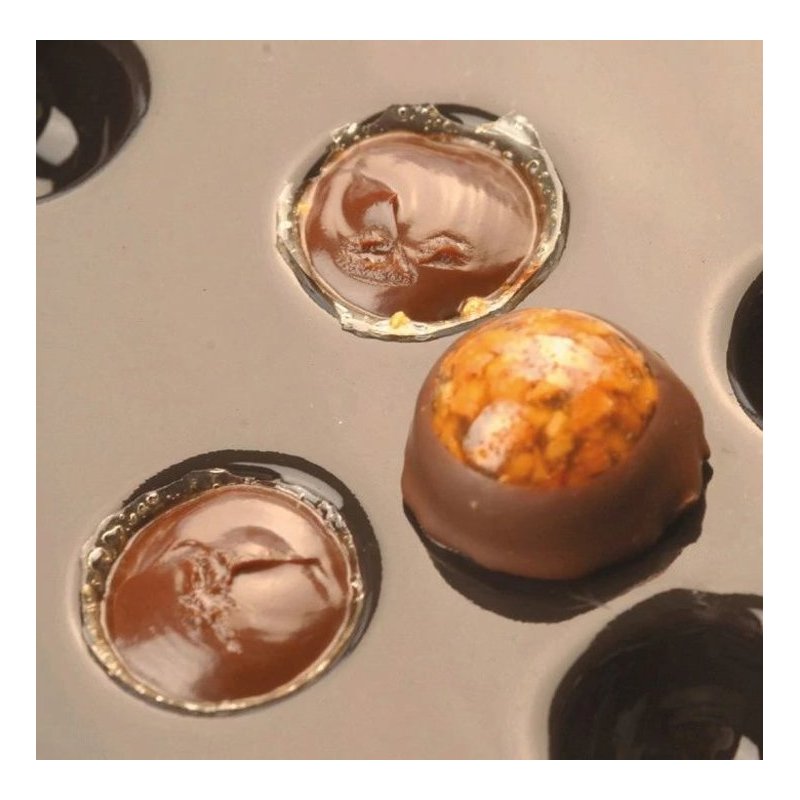 Molde Flexipan en forma de Pomponnettes de 3,6 centímetros