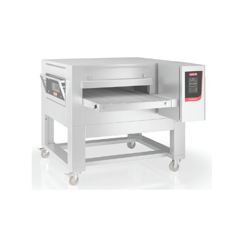 Horno de pizza de cinta o túnel Zanolli Synthesis 12/80 Touch ventilado eléctrico para pizza, pan, pastelería y gastronomía