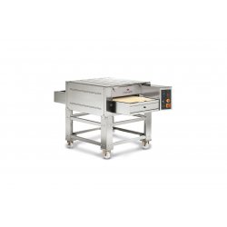 Horno de túnel estático Italforni con cinta de piedra de 59 cm eléctrico