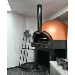 Horno eléctrico Zanolli AVGVSTO PR12 Touch con base giratoria para pizzas tradicionales y gastronomia