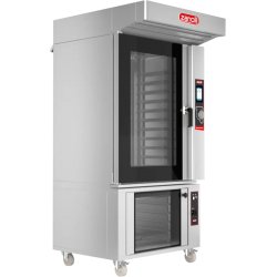 Horno de conveccion eléctrico Zanolli Teorema Anemos 10 Touch para pastelería y panadería