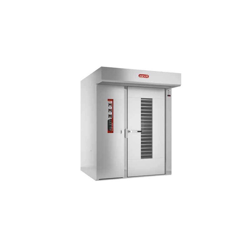 Horno rotativo de conveccion electrico o a gas Zanolli Rotor Wind 5 F para pastelería y panadería