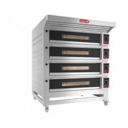 Horno eléctrico Zanolli Teorema Polis 6 MC18 para pizza, pan y pastelería