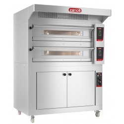 Horno en línea para fabricar pizza eléctrico Zanolli Citizen 9+9 MC Touch