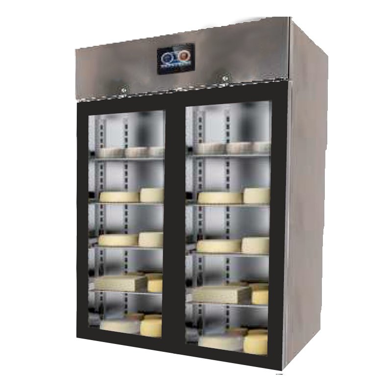Armario de fermentación, maduración, secado y aromatización de quesos 144x83x205 cm