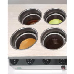 Fundidor de chocolate circular CARAPHOT MINI 2 litros