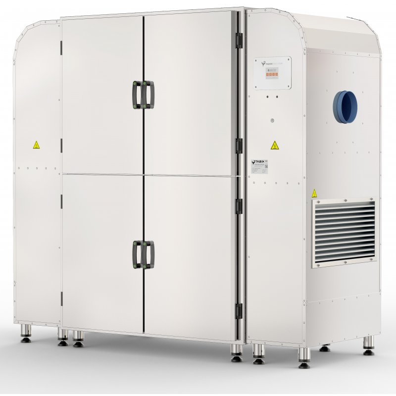 Deshidratador profesional Biomast Plus WIFI de 88 bandejas 70X50 con control de humedad y pantalla táctil programable