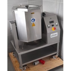 Cocedor con mezclador y basculación de alta temperatura MC15VSR con Soporte y Ruedas