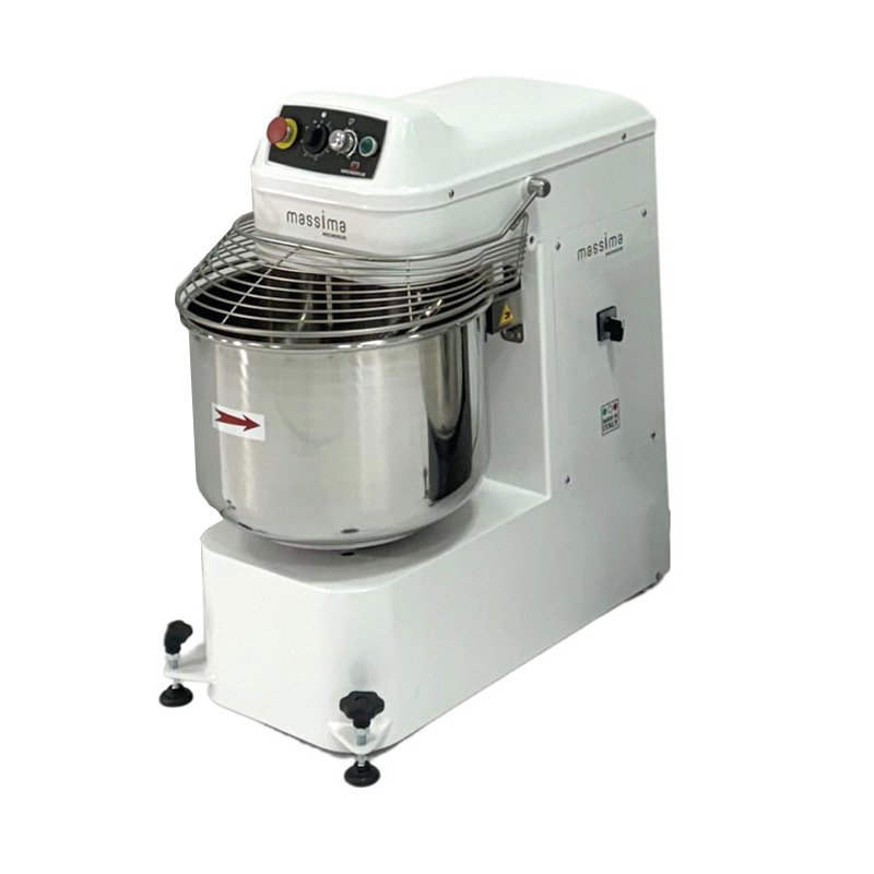 Amasadora de espiral de 1 motor con variador de velocidad de 40kg Massima M40MV