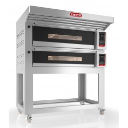 Horno eléctrico Zanolli Teorema Polis IOT 3 MC18 para pizza, pan y pastelería