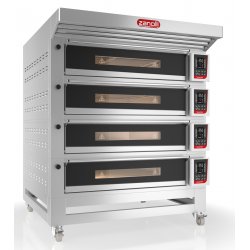 Horno eléctrico Zanolli Teorema Polis IOT 6 MC18 para pizza, pan y pastelería
