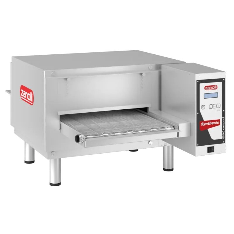 Horno de cinta o tunel ventilado Zanolli Synthesis 05/40 Compact eléctrico para pizza, pan, pastelería y gastronomía