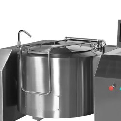 Marmita basculante a gas indirecta de 400 Litros PGRM-400