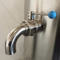 Marmita basculante a vapor indirecta de 110 Litros PVIM-100