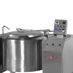 Marmita basculante a vapor indirecta de 155 Litros PVIM-150