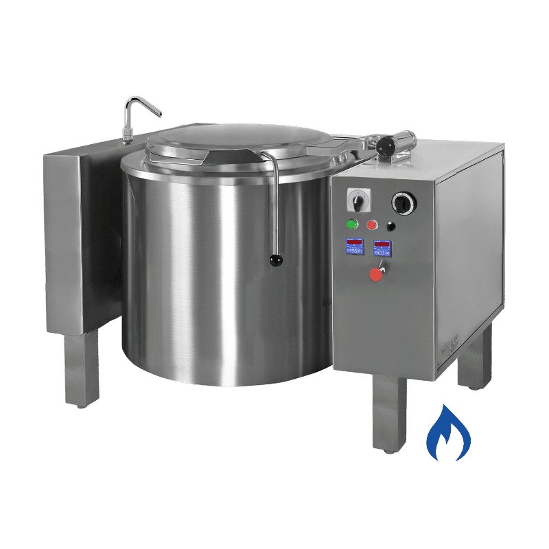 Sartén basculante a gas de 110 litros BTA-110GE