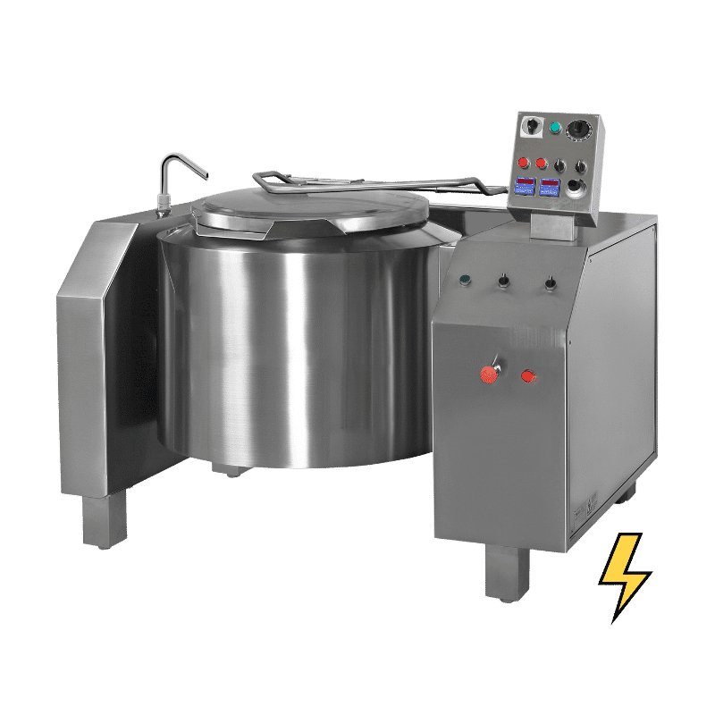 Sartén basculante eléctrica de 155 litros BMT-150