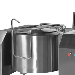 Supermix basculante a vapor de alta presión  y enfriamiento de 330 Litros SPEM-330RV TouchScreen