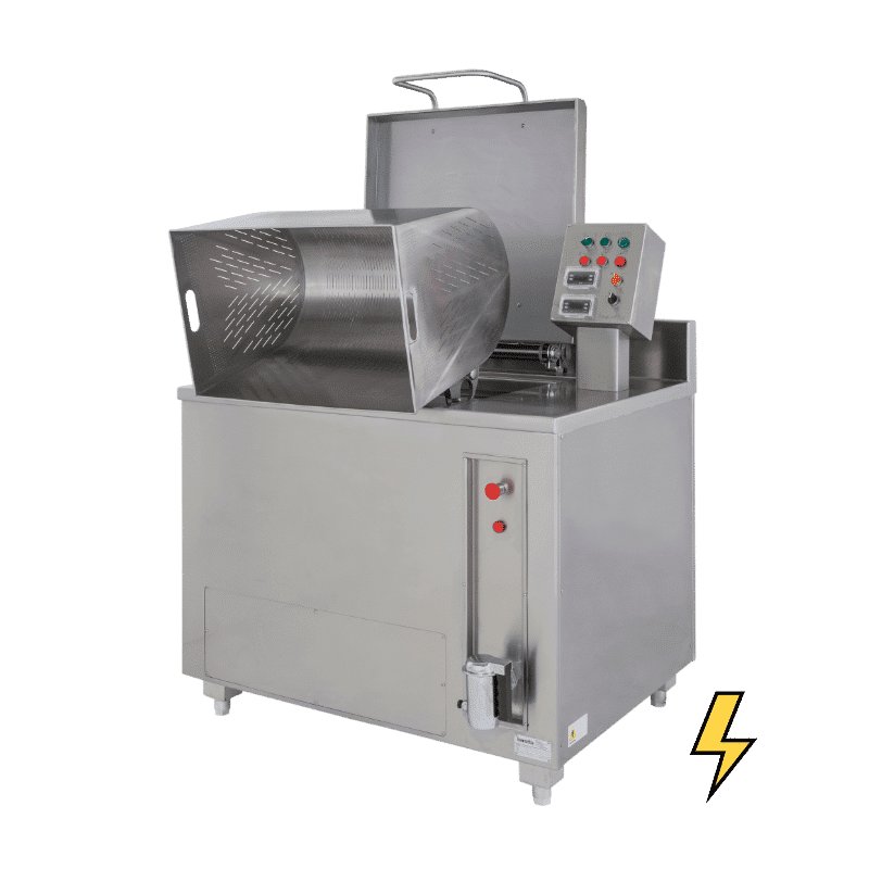 Cocedor de pasta elevable eléctrico para pasta, arroz y legumbres de 110 litros CPER-100