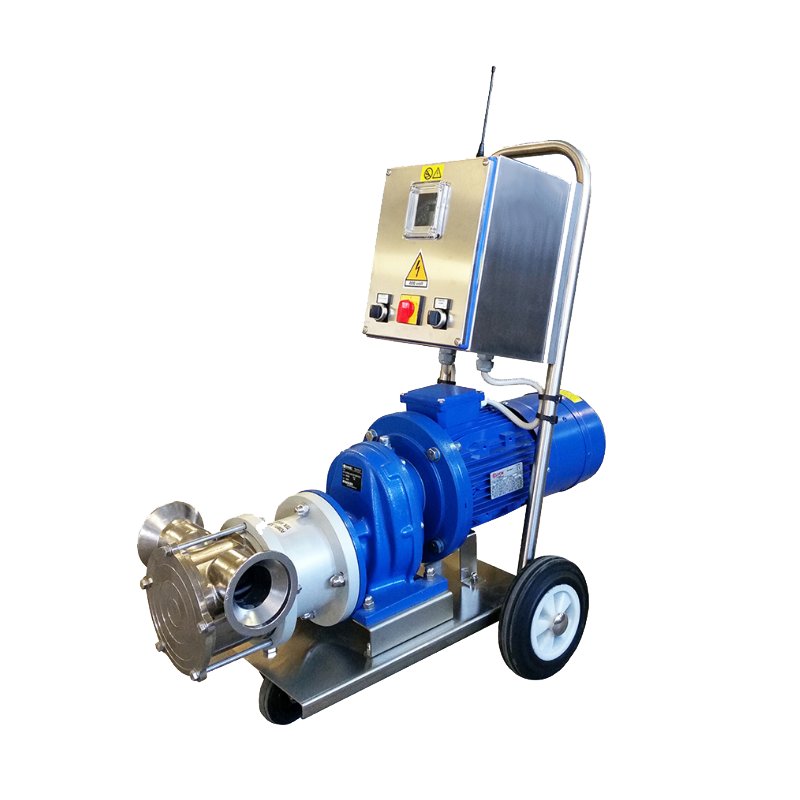 Bomba para aceite con inversor e impulsor flexible