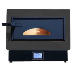 Horno cucciolo Double-N para pizza con base refrectaria y techo refrectario