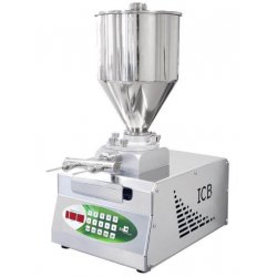 Inyectora dosificadora llenadora de engranajes eléctrica para pastelería y gastronomia con tolva 8,5 L