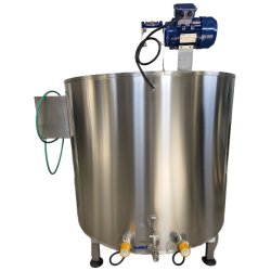Pasteurizador para leche y quesos de 1000L Scovali SCPAMS