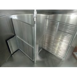 Cubas de cuajar con cuba doble cero a vapor de 3.000 litros