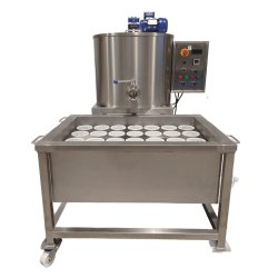 Cubas de cuajar queso profesional de 50 litros con refrigeración incluida Scovali