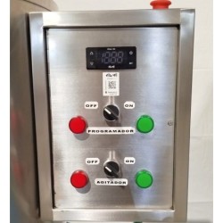 Mini pasteurizador para leche y quesos 200L con rascador de pared Scovali SCPAMS